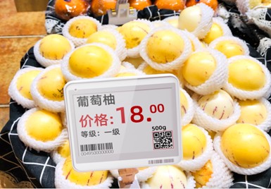 零售商超場(chǎng)景常用的電子價(jià)簽尺寸有哪些？